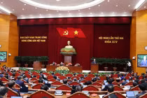 Thông cáo báo chí về ngày làm việc thứ hai Hội nghị Trung ương 2 khoá XIV