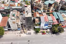 [GALLERY] Cảnh tháo dỡ nhà cửa trên phố Giải Phóng