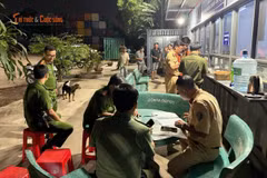 CSGT “trắng đêm” kiểm tra ma tuý tài xế kinh doanh vận tải