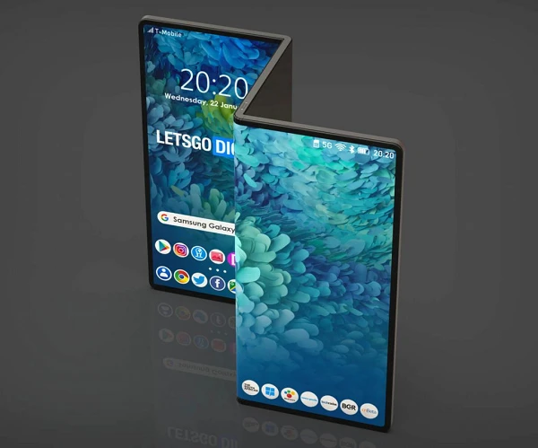 Smartphone 3 màn hình gập của Samsung chuẩn bị xuất hiện